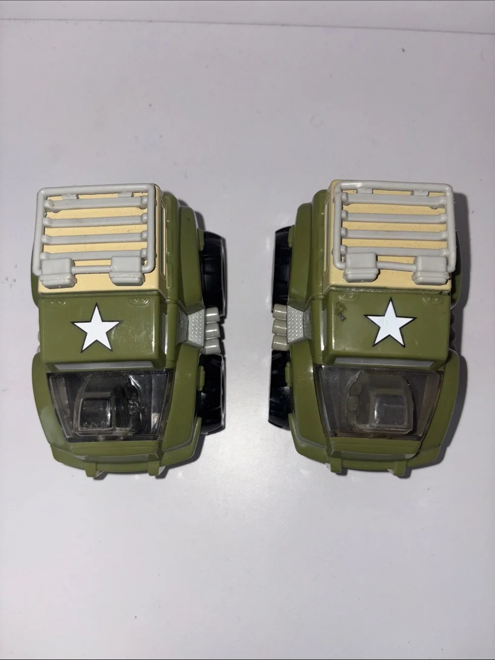 Little Tikes 1990’s Green Utility Toy Truck Vehicle Set of 2